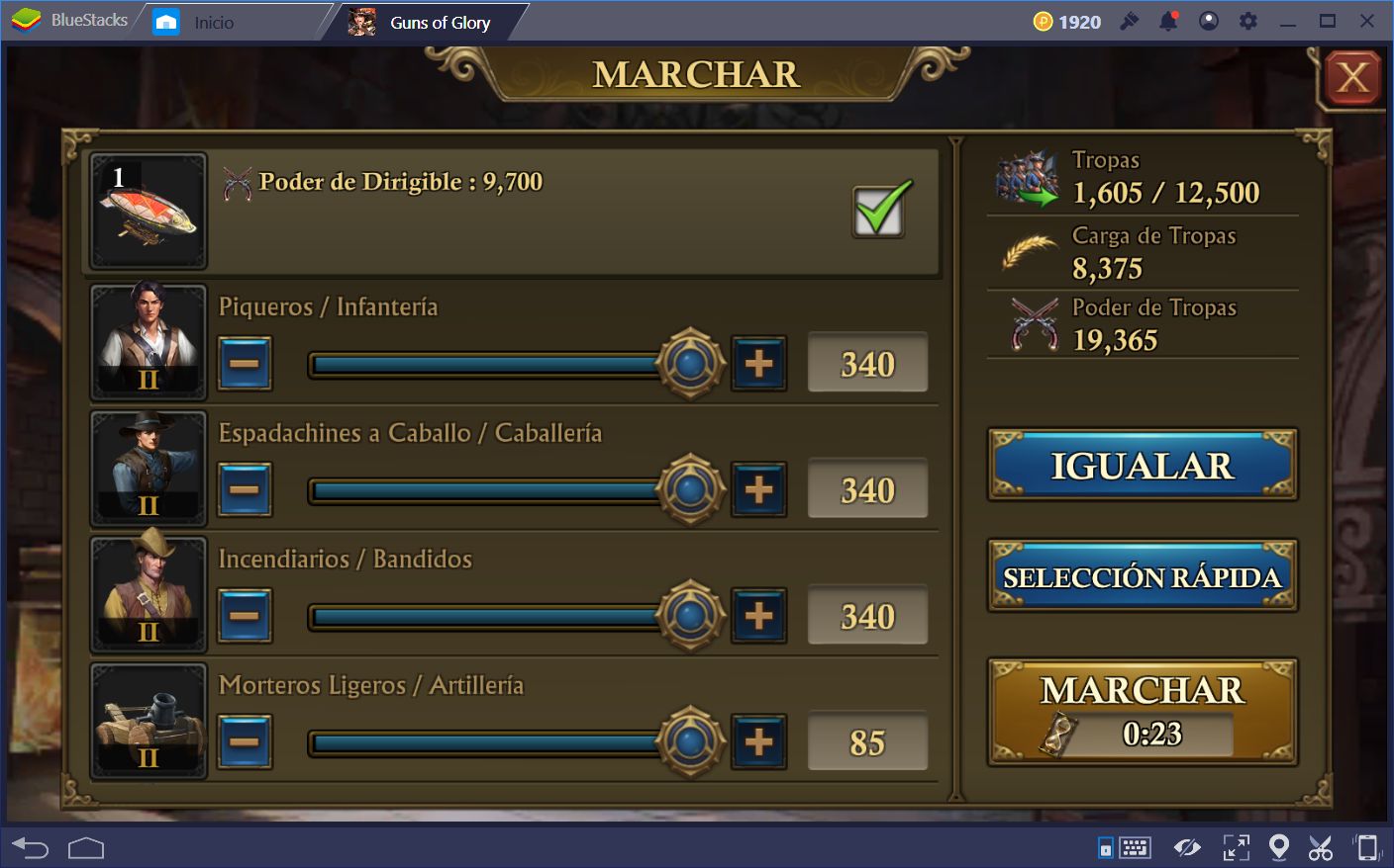 Tips Para Mejorar Tus Resultados en Guns of Glory