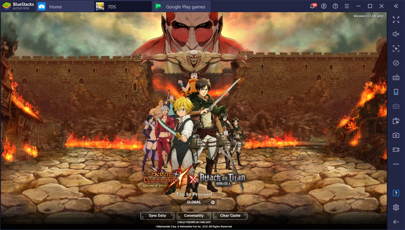 The AoT x 7DS Collaboration Event in The Seven Deadly Sins: Grand Cross |  BlueStacks