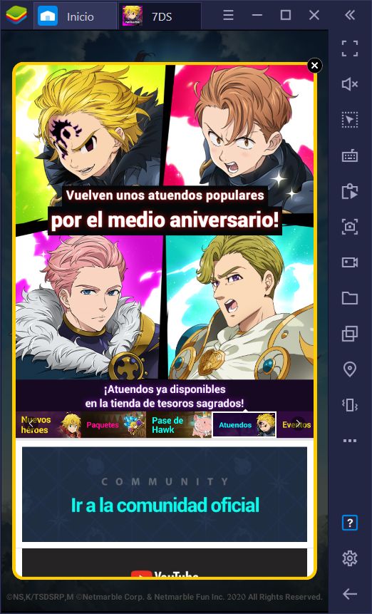 Celebración de Medio Aniversario de 7DS Grand Cross - ¡Nuevos Disfraces, Eventos, Jefes, y Más!