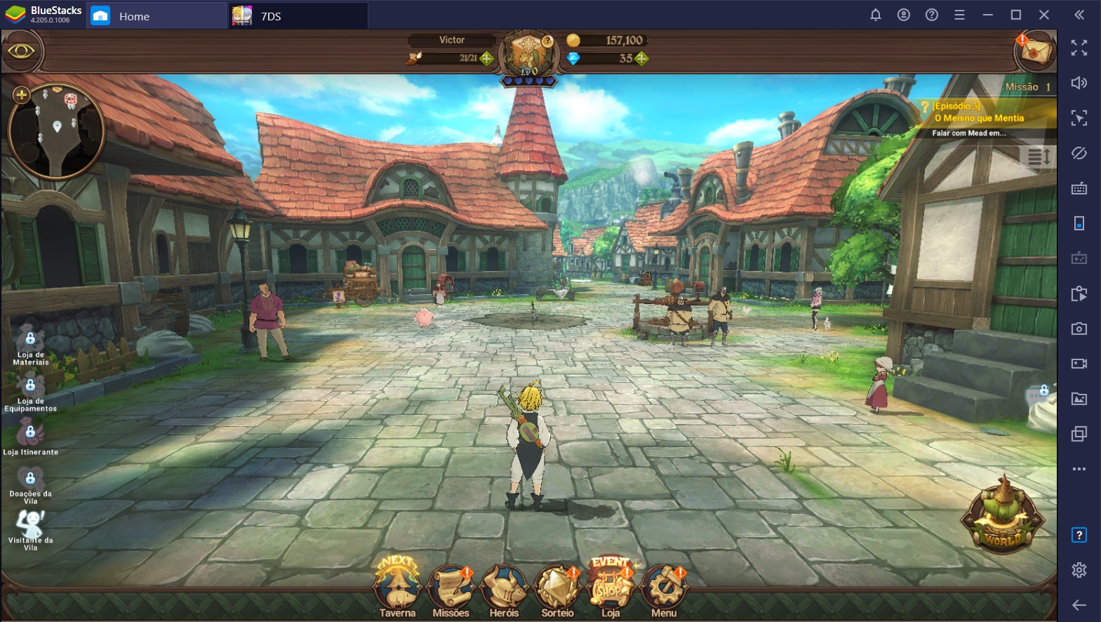 Como jogar The Seven Deadly Sins: Grand Cross no PC-Tutoriais de