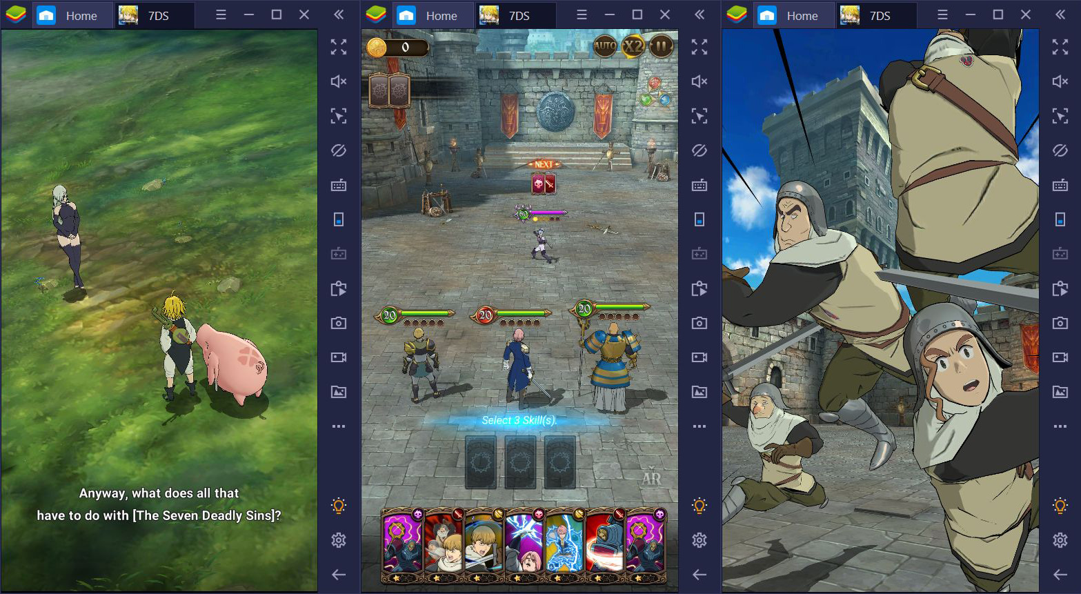 Getting Started in The Seven Deadly Sins: Grand Cross on PC | BlueStacks