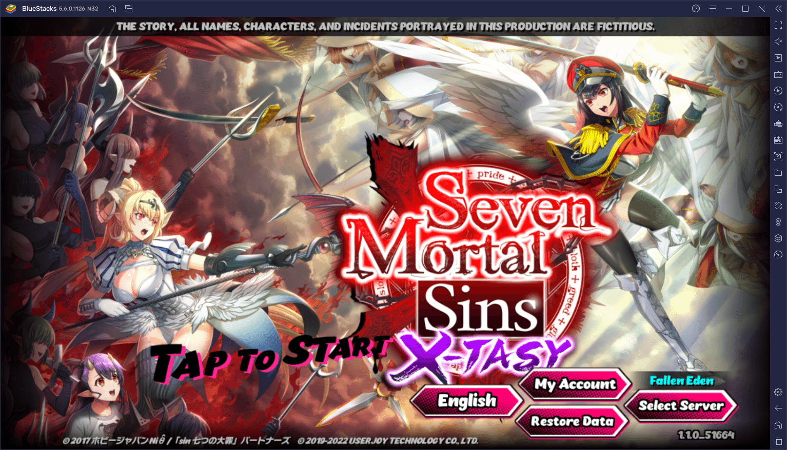 Le Guide du Reroll pour Seven Mortal Sins X-TASY – Débloquer les Meilleurs Personnages Dès le Début