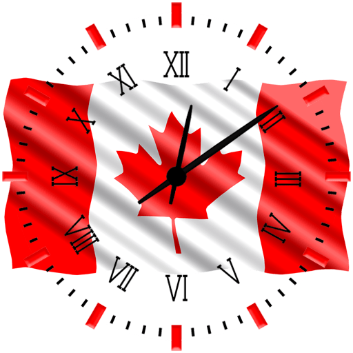 Canada Time Zone Clock