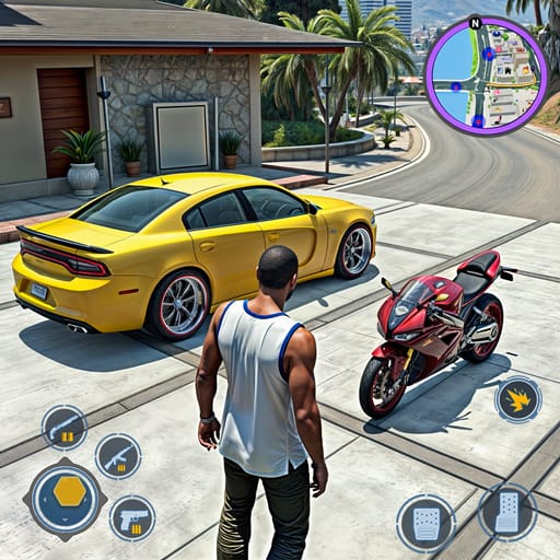 Juegos de Robar Carros Y Casas