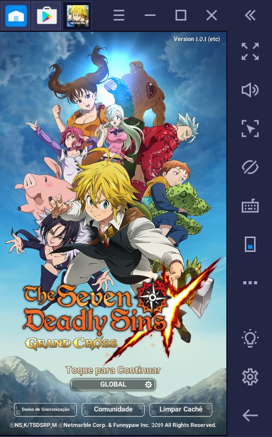 Shingeki Dos Animes - O jogo The Seven Deadly Sins: Grand Cross