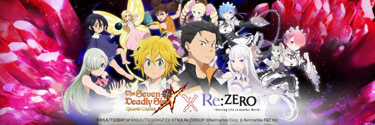 Разработчики The Seven Deadly Sins: Grand Cross объявили о коллаборации игры с аниме Re:Zero