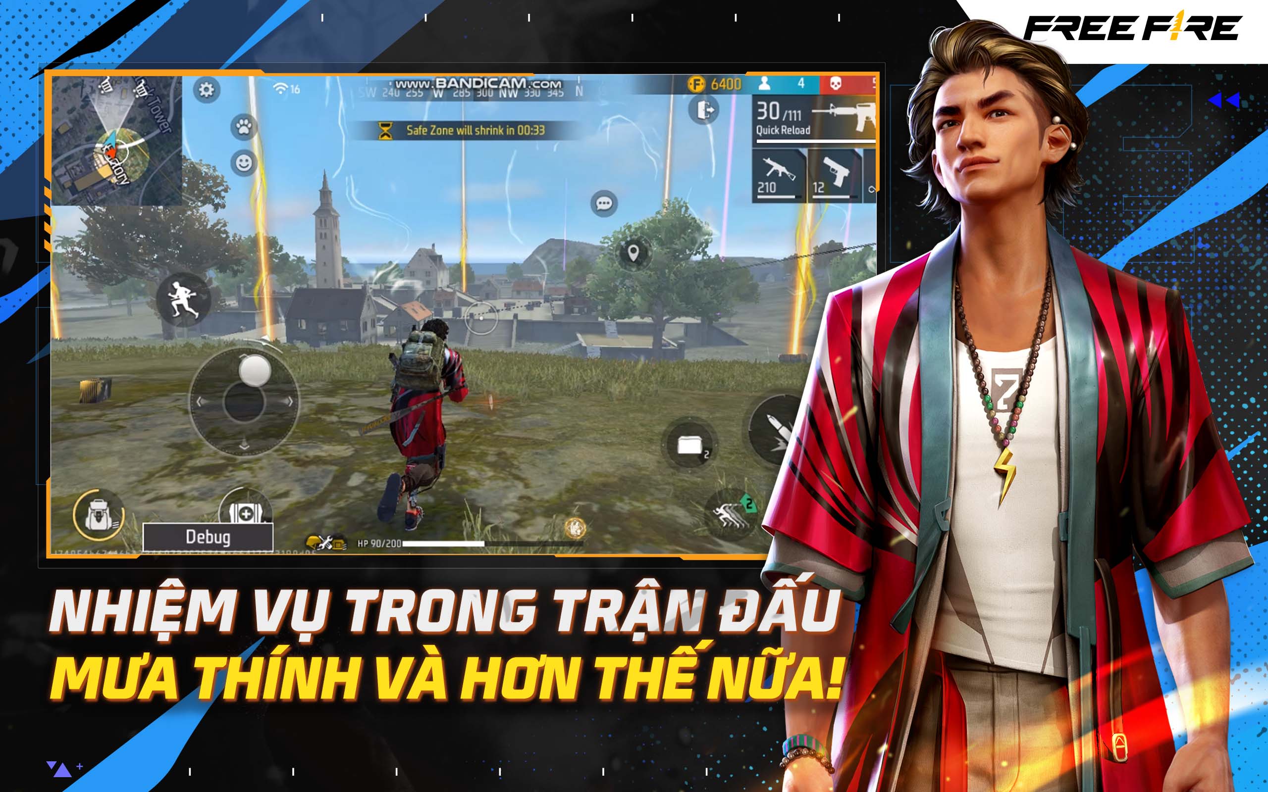 Tải Và Chơi Free Fire - Bắn Súng Sinh Tồn Trên Pc & Mac Với Android 11 |  Bluestacks