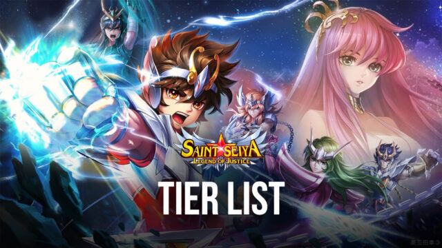 Saint Seiya: Lendas da Justiça – Tier List com os melhores personagens do jogo