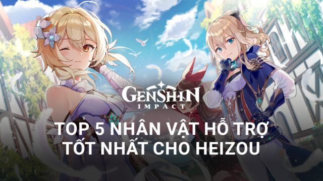 Genshin Impact 2.8: Top 5 nhân vật hỗ trợ Heizou tốt nhất