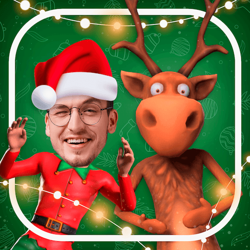 Balla con il tuo viso Natale