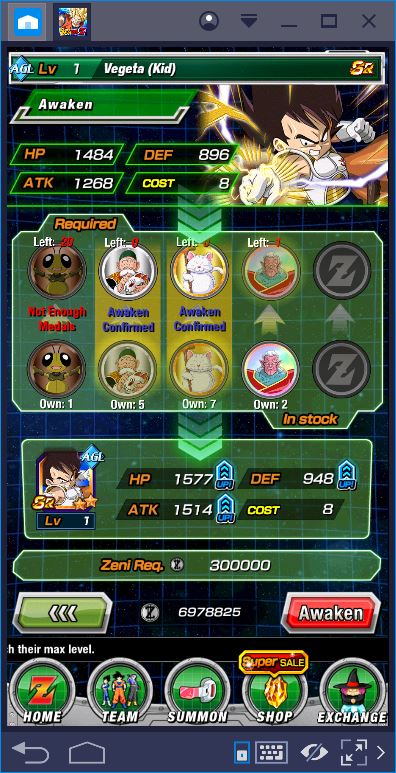 Dragon Ball Z Dokkan Battle: Guida dei Personaggi