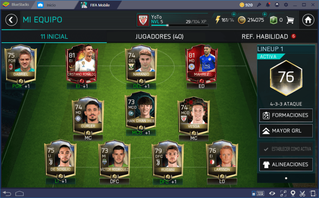 Guía de Principiantes para FIFA Fútbol FIFA World Cup (FIFA Mobile) BlueStacks Guía de Principiantes para FIFA Fútbol FIFA World Cup (FIFA Mobile) BlueStacks