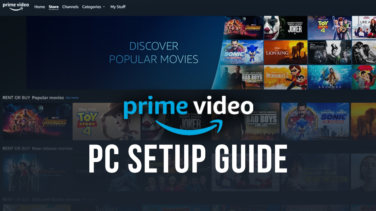 can you download amazon prime video to pc