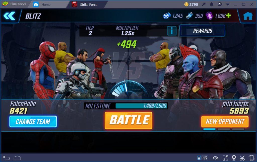 MARVEL Strike Force Guida ai Personaggi BlueStacks