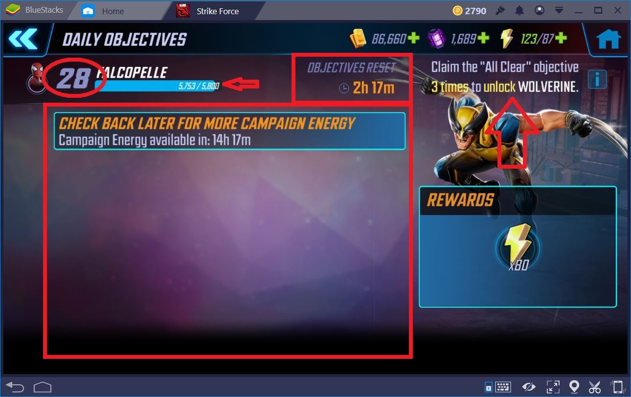 MARVEL Strike Force: Guida al Level Up