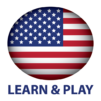 Learn and play. American English words, vocabulary
