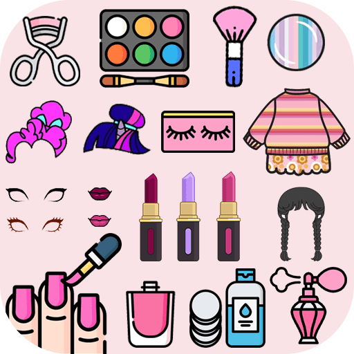 Magic Paper Dolls: Makeup DIY