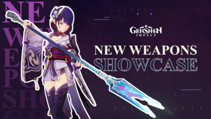 Genshin Impact Version 3.0 Update : New Weapons Showcase