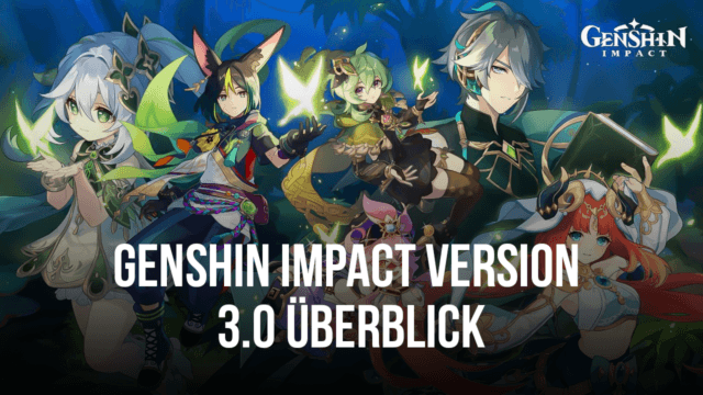 Genshin Impact Version 3.0 Update: Neue Waffen im Showcase