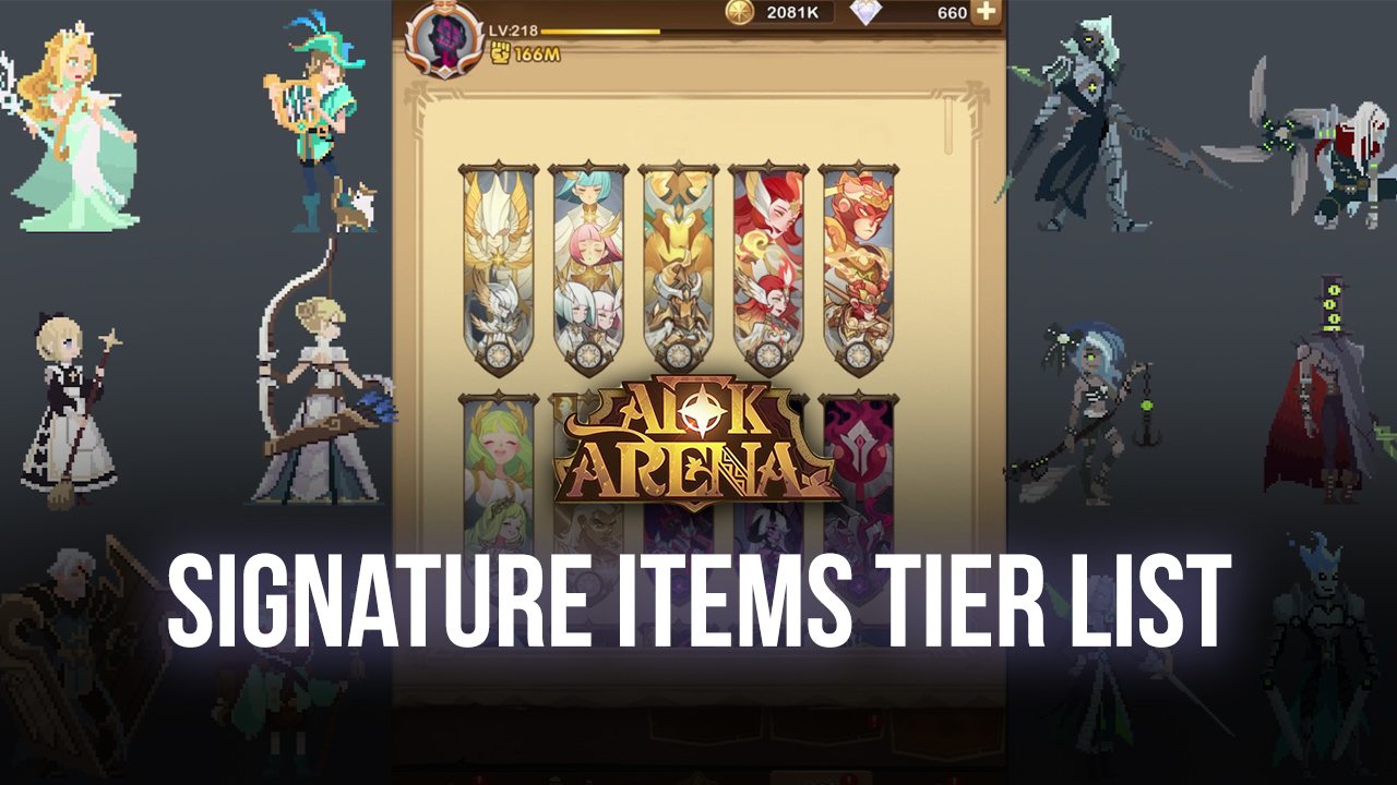 Afk Arena On Pc - Signature Items Guide And Tier List | Bluestacks