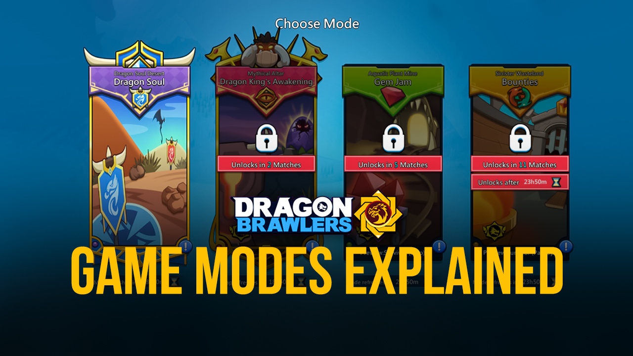 Explaining Dragon Brawler Game Modes