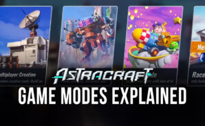 All the Create and Versus Game Modes in Astracraft Explained