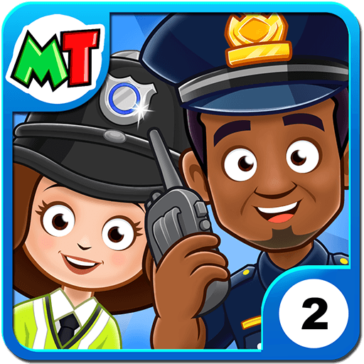 My Town : Police Station Pretend games for Kids