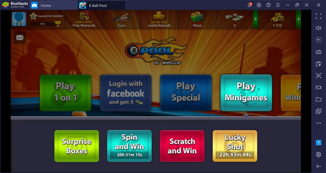 Fastest Way to Earn Coins in 8 Ball Pool on PC with BlueStacks