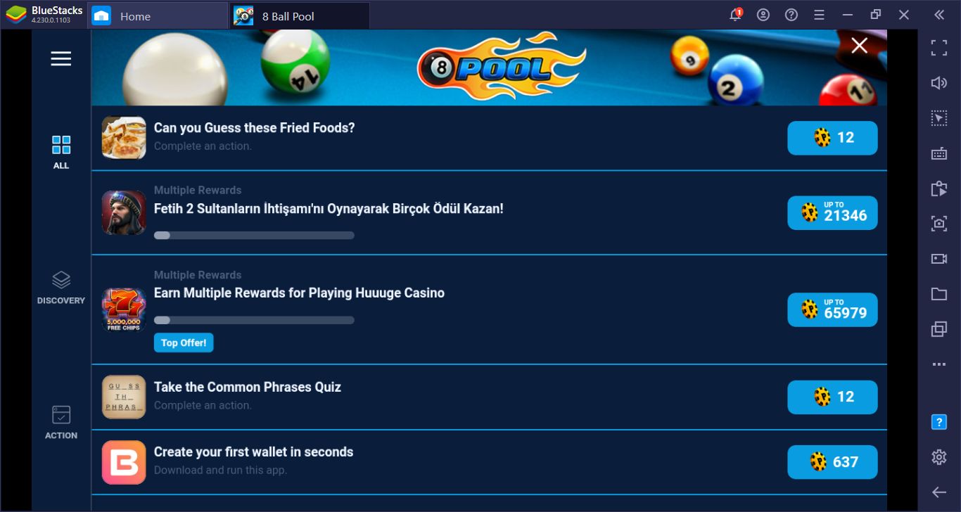 Fastest Way to Earn Coins in 8 Ball Pool on PC with BlueStacks