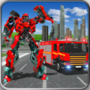 Fire Truck Real Robot Transformation: Robot Wars