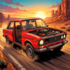 Drive Car Beyond Desert