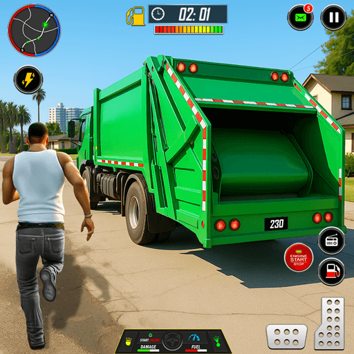 Garbage Truck Simulator Games