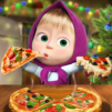 Masha e o Urso Cozinhar Pizza!