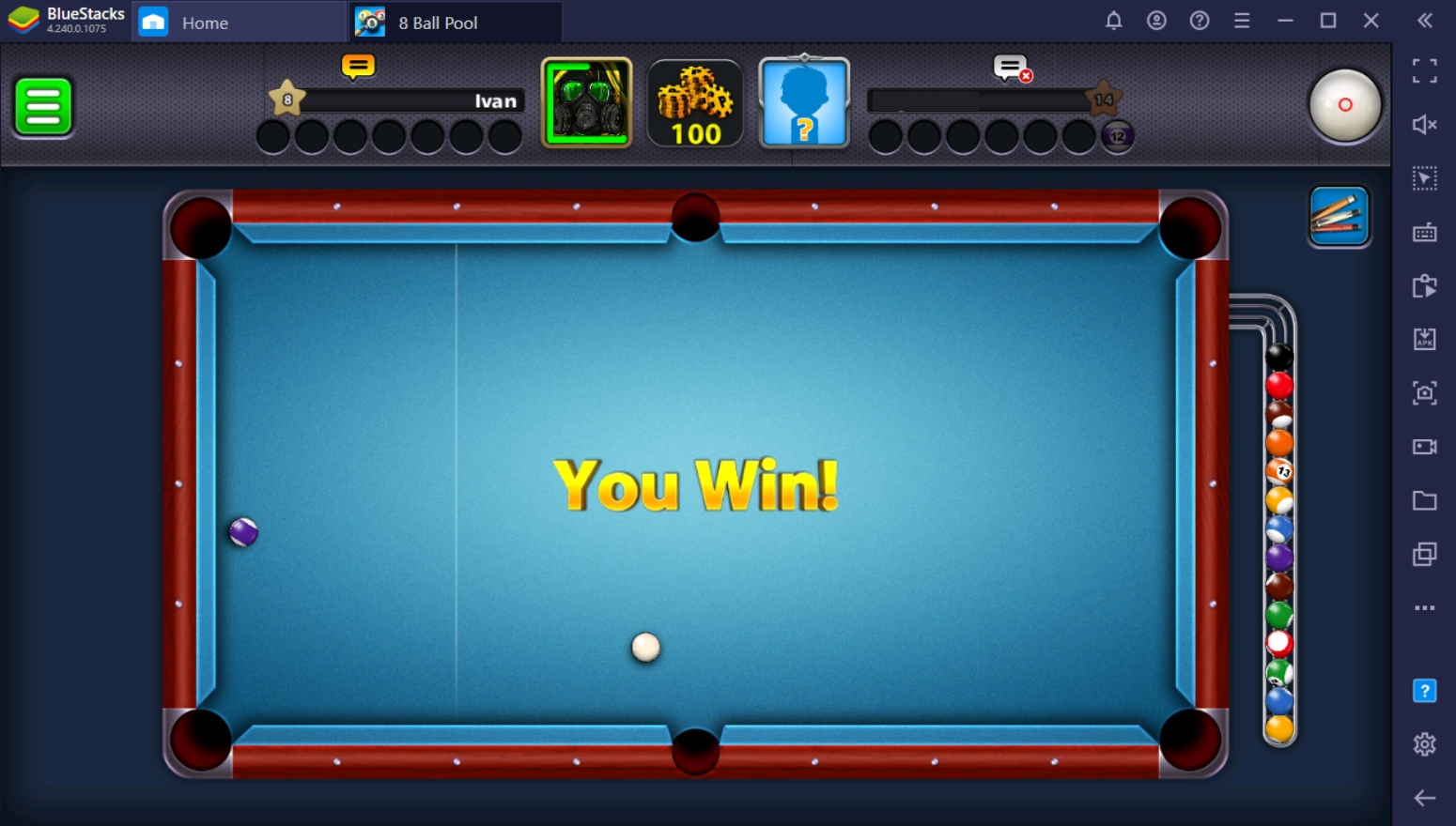 🎱 Pool 8 Ball on Facebook 3.0