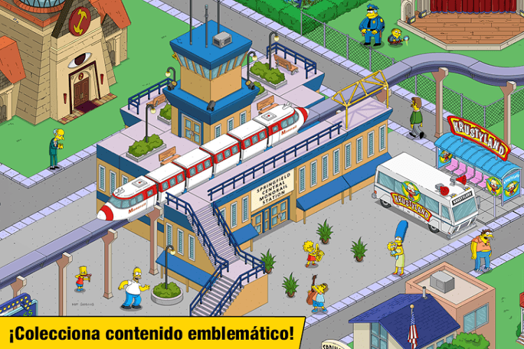 Juega a Simpson Tapped Out en PC con BlueStack Android Emulador