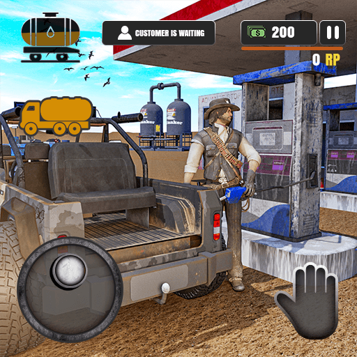 ガソリンスタンド・スーパーマーケットゲーム