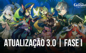 Fase I da atualização 3.0 de Genshin Impact: novos personagens e banner de armas