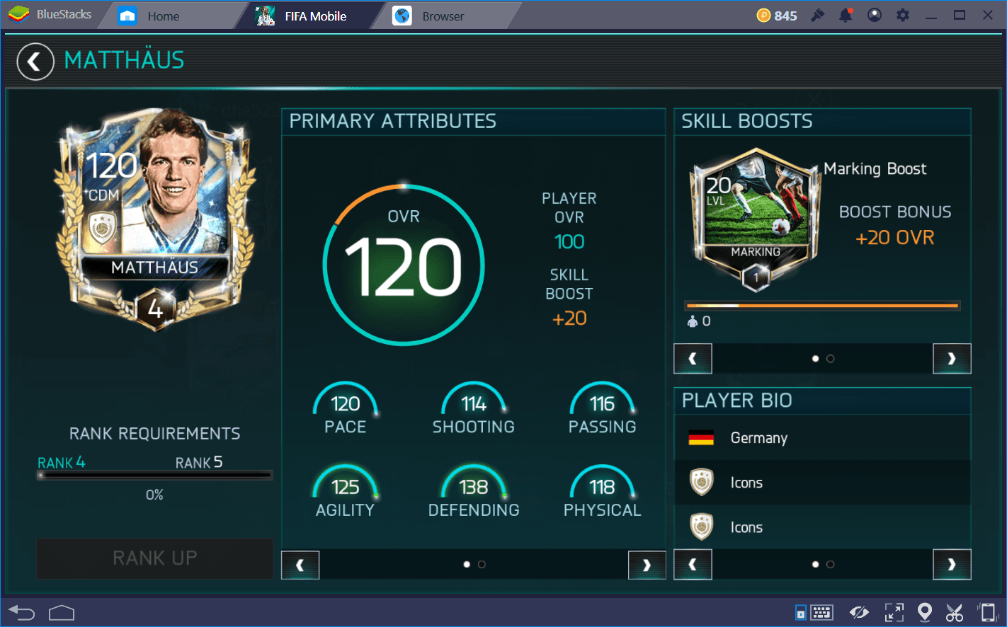 How to quickly increase overall of FIFA Mobile players