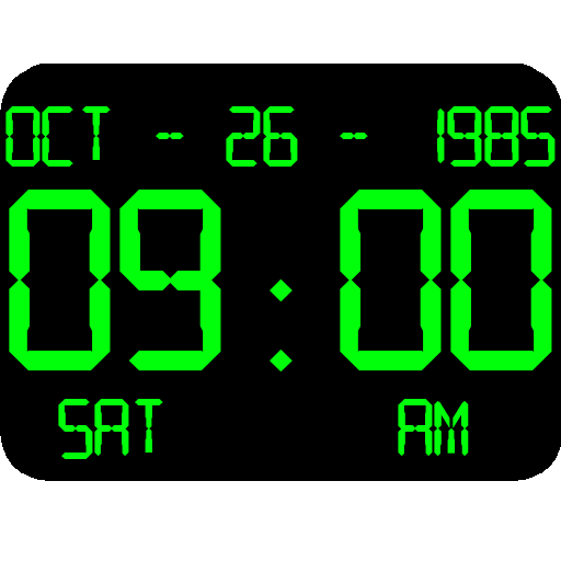 Huge 80s Clock Pro
