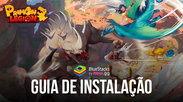 Como jogar Primon Legion no PC com BlueStacks