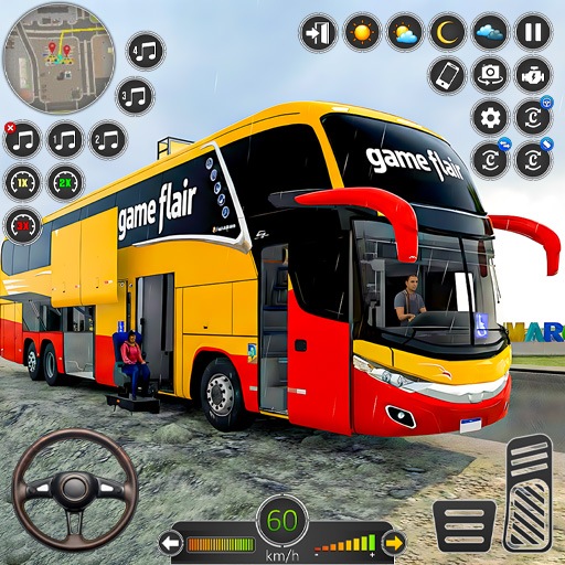 Open world 3d Bus Simulator