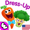 Funny Food DRESS UP games for toddlers and kids!😎