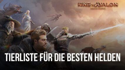 King of Avalon Tierliste mit den besten Helden im Spiel