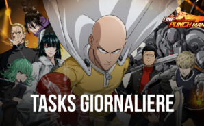 Le attività da svolgere ogni giorno in One Punch Man: The Strongest!