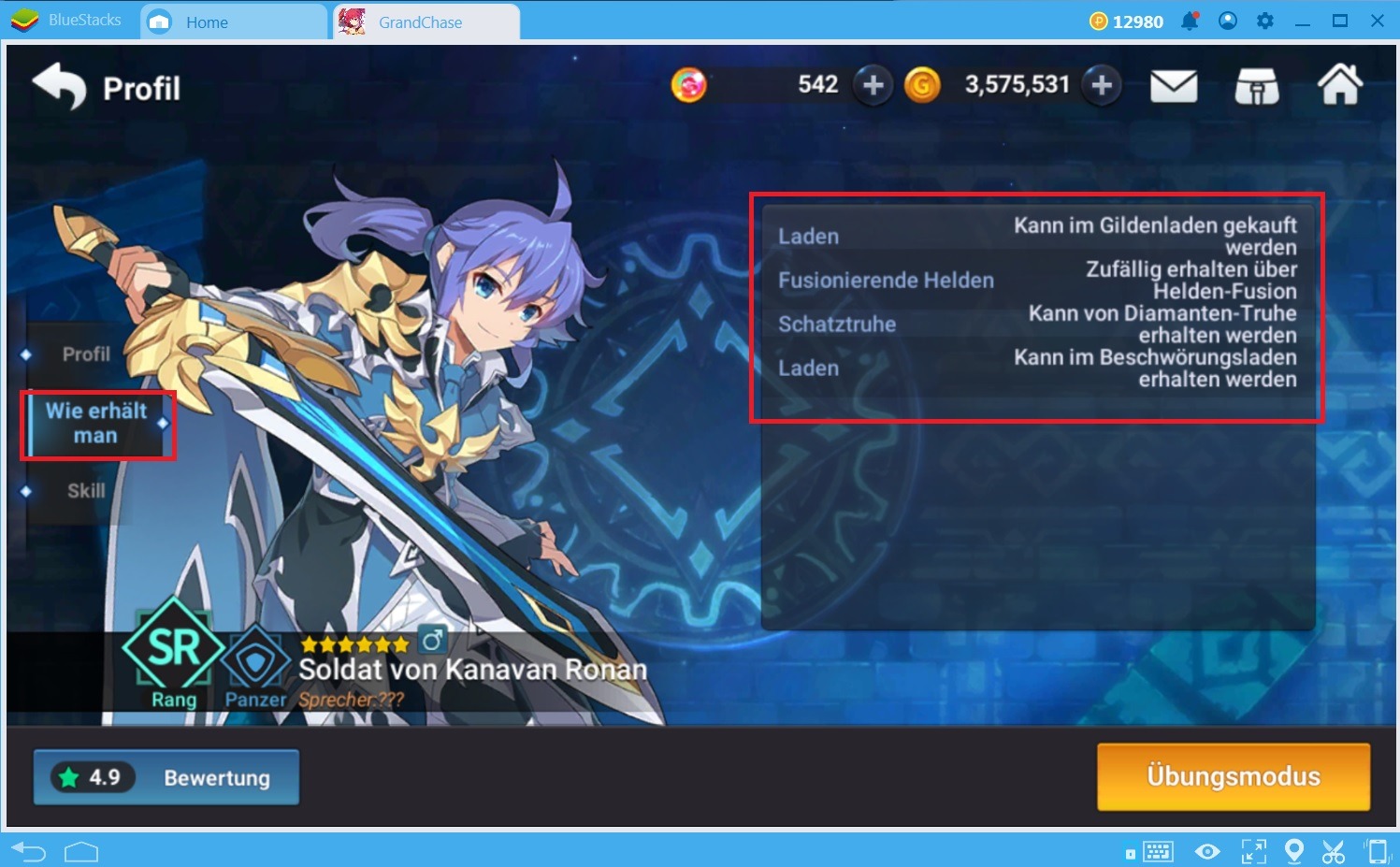 GrandChase Helden & Beschwörungsguide