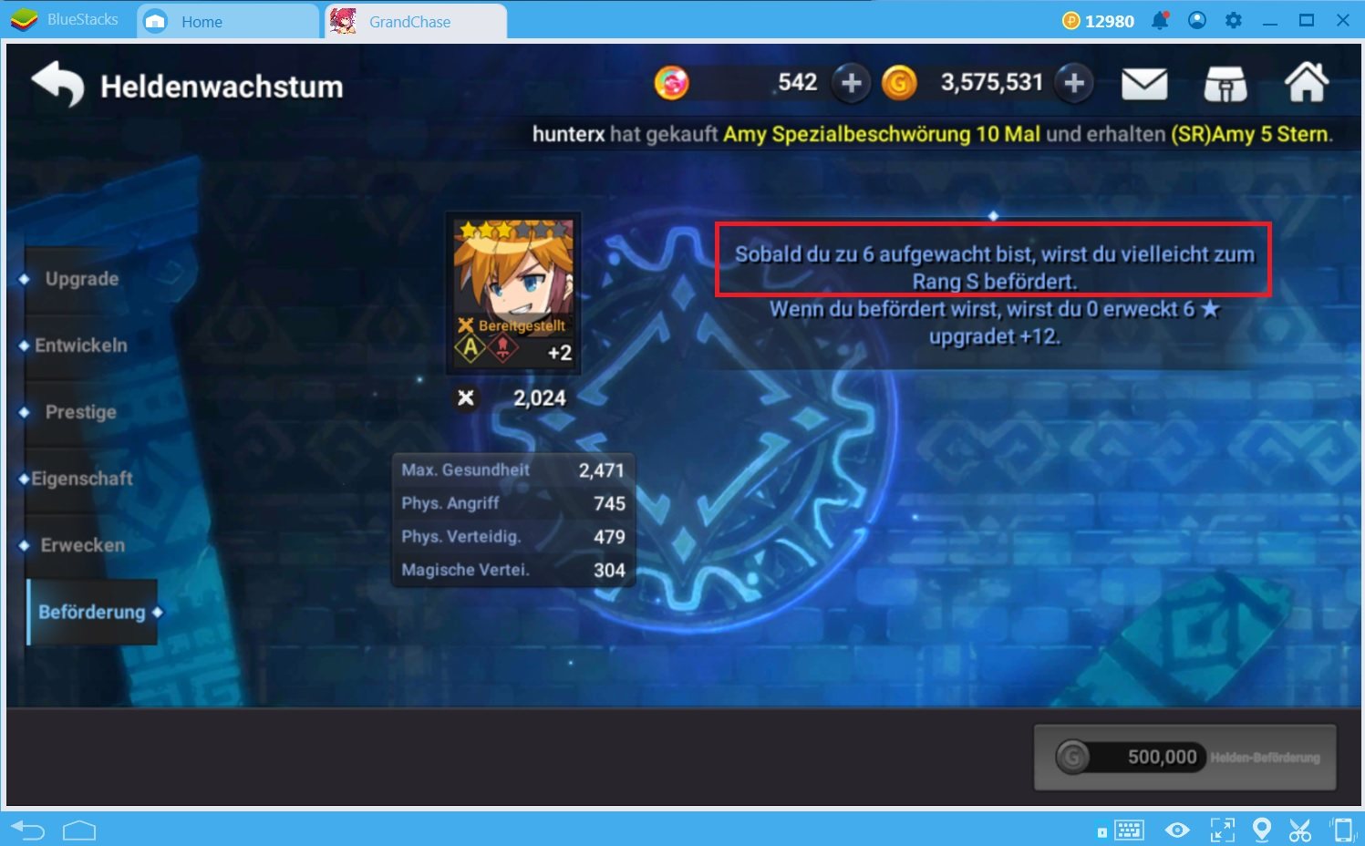 GrandChase Helden & Beschwörungsguide