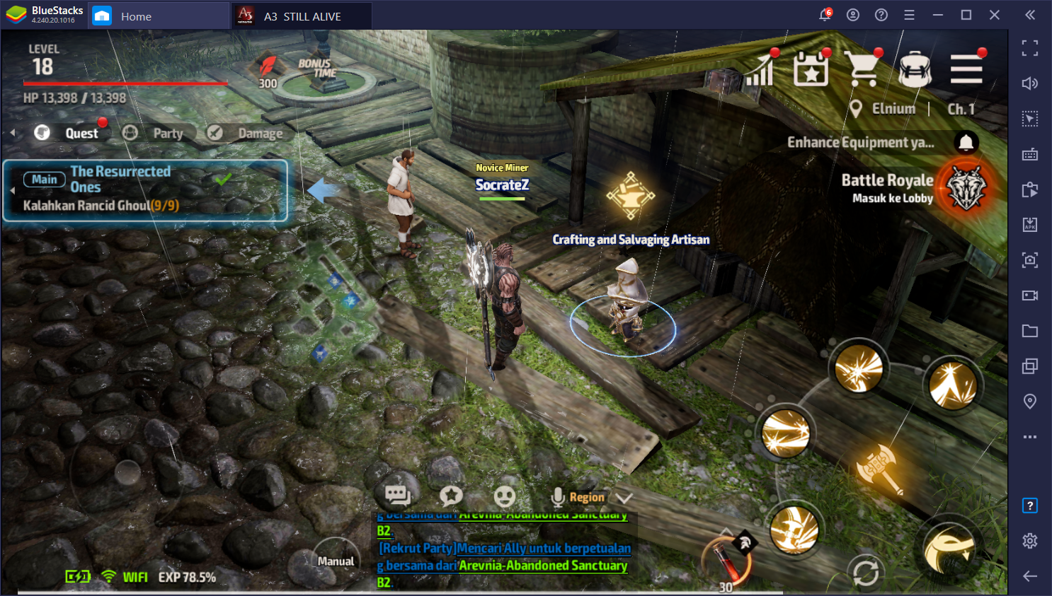 Nikmati Kombinasi MMORPG & Battle Royale di A3: Still Alive di PC dan Mac dengan BlueStacks