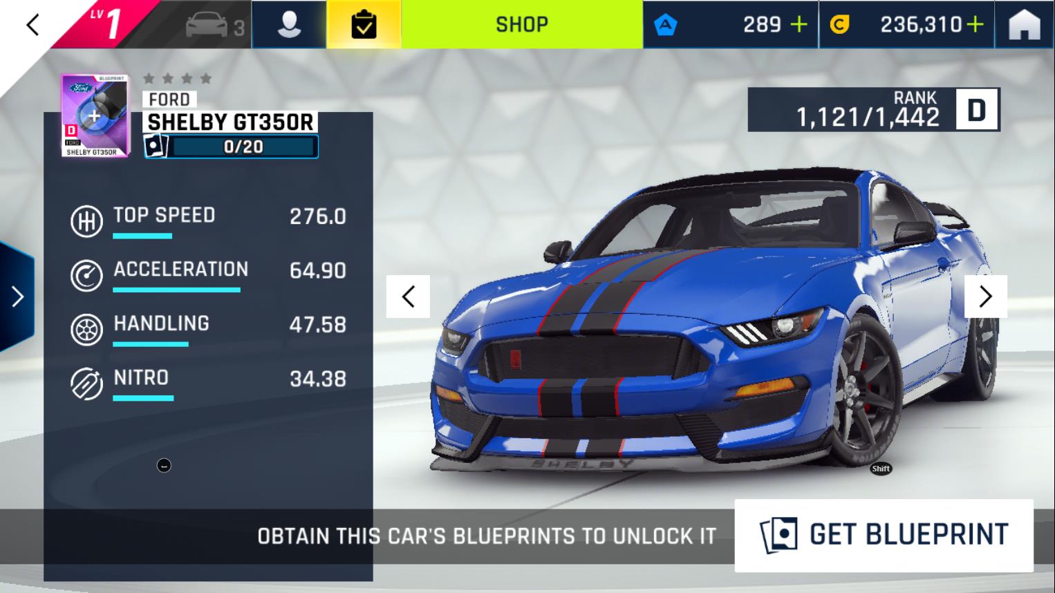 asphalt 9 legends fastest car