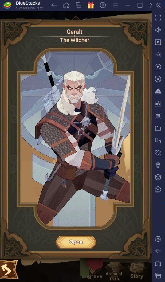 AFK Arena Helden Guide - Geralt, The White Wolf Witcher