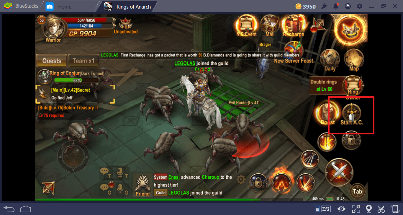 How To Play Rings of Anarchy More Efficiently With BlueStacks Multi-Instance Feature